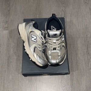 Silver New Balance 530 Size 12c